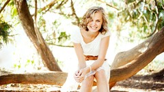 Woman fashion blondes models