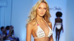 Woman fashion blondes models