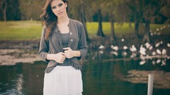 Woman fashion blondes models Megan