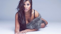 Woman fashion brunettes models