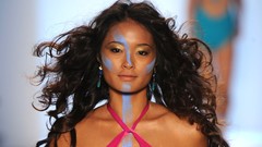 Woman fashion brunettes models Jarah Mariano