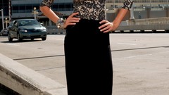 Woman fashion brunettes models photo shoot amanda huras