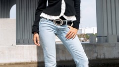 Woman fashion brunettes models photo shoot amanda huras