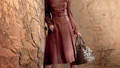 Woman fashion brunettes models photo shoot high heels Yasmin Le 