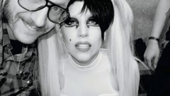 Woman fashion lady gaga magazines grayscale