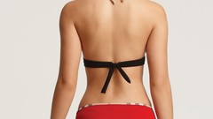 Woman fashion lingerie brunettes bikini