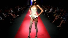 Woman fashion lingerie models