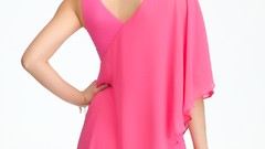 Woman fashion models photo shoot black hair asian girls Marga 