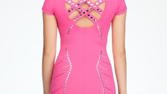 Woman fashion models photo shoot black hair asian girls Marga 