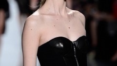 Woman fashion show sweetheart