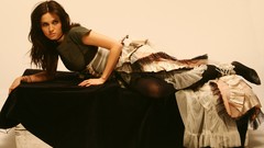 Woman fashion stills brunettes singers models photo shoot Mia 