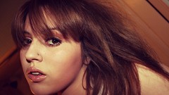 Woman Fearless brown eyes brunettes