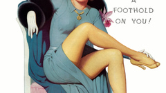Woman feet pinups