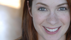 Woman Felicia Day smiling