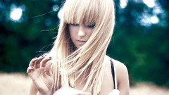 Woman fields models forests teen portraits depth of field girls 