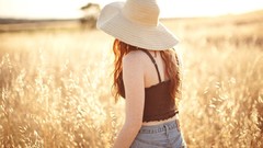 Woman fields shoulders Taylor McCutchan