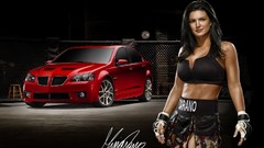 Woman fighters mma black hair gina carano girls with cars Muay 