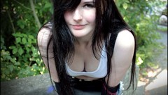 Woman Final Fantasy VII: Advent Children brunettes cosplay Tifa 