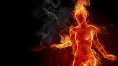 Woman fire