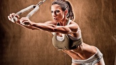 Woman fitness Pauline Nordin