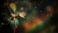 Woman Flowers depth of