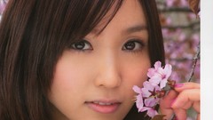 Woman Flowers models asians