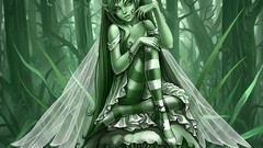 Woman forests fantasy art