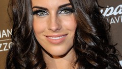 Woman freckles green eyes