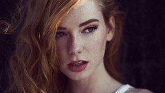 Woman freckles hattie watson redheads