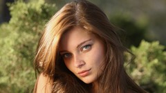 Woman freckles models Met-Art magazine Indiana A