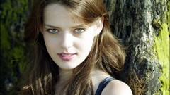 Woman French Actress brunettes Roxane Mesquida