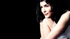 Woman French Audrey Tautou Actress brown eyes brunettes