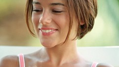 Woman French Celebrity brunettes singers Alizée