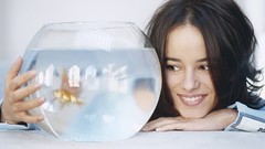 Woman French Celebrity brunettes singers Alizée