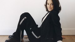 Woman French Celebrity brunettes singers Alizée