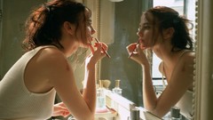 Woman French Hollywood Actress models mirrors Eva Green The 