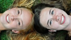 Woman Friends Beaches brunettes teen