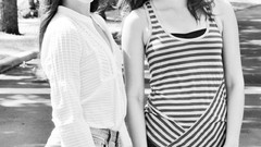 Woman Friends Beaches brunettes teen