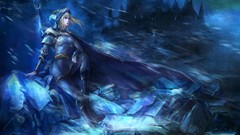Woman frost bows League of Legends Ashe