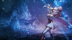 Woman frost bows League of Legends Ashe