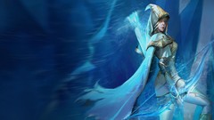Woman frost bows League of Legends Ashe