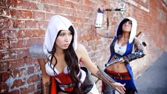 Woman funny assassins creed cosplay Jessica Nigri