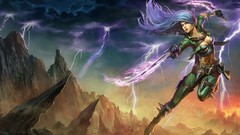 Woman game blade assassins League of Legends katarina