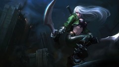Woman game blade mercenary assassins League of Legends katarina
