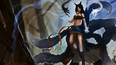 Woman game League of Legends ahri