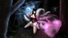 Woman game League of Legends ahri