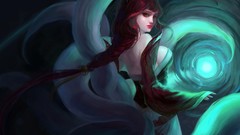 Woman game League of Legends ahri