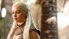 Woman game of thrones blondes emilia clarke TV series Daenerys 