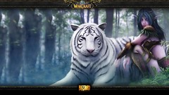 Woman game Plants elves Tigers video warcraft world of warcraft 