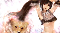 Woman game spears league League of Legends Nidalee